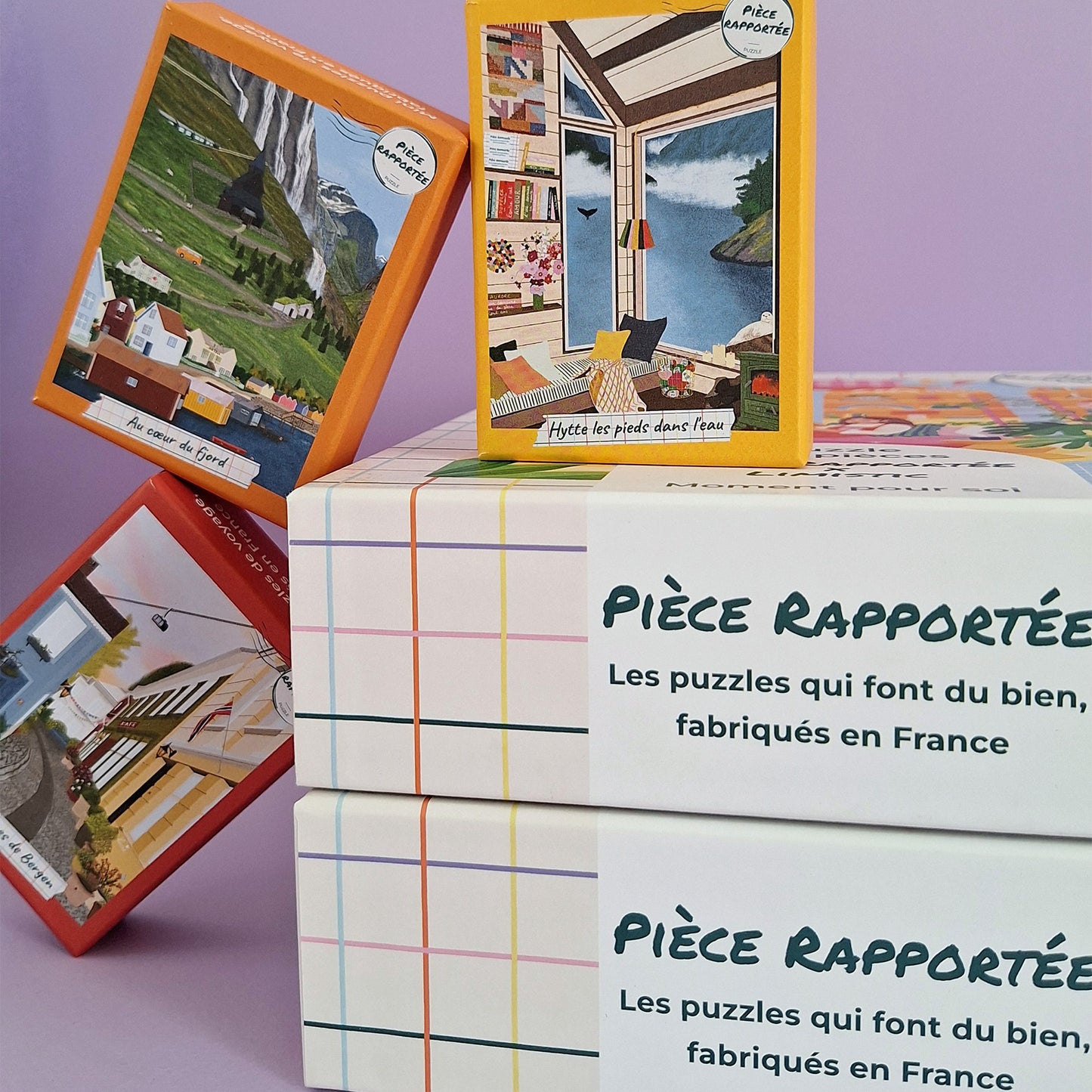 mini puzzle norvège échappée pièce rapportée