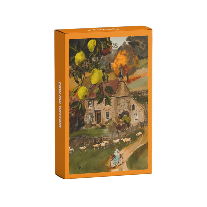 mini puzzle piecely english cottage