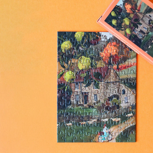 mini puzzle piecely english cottage 99 pieces