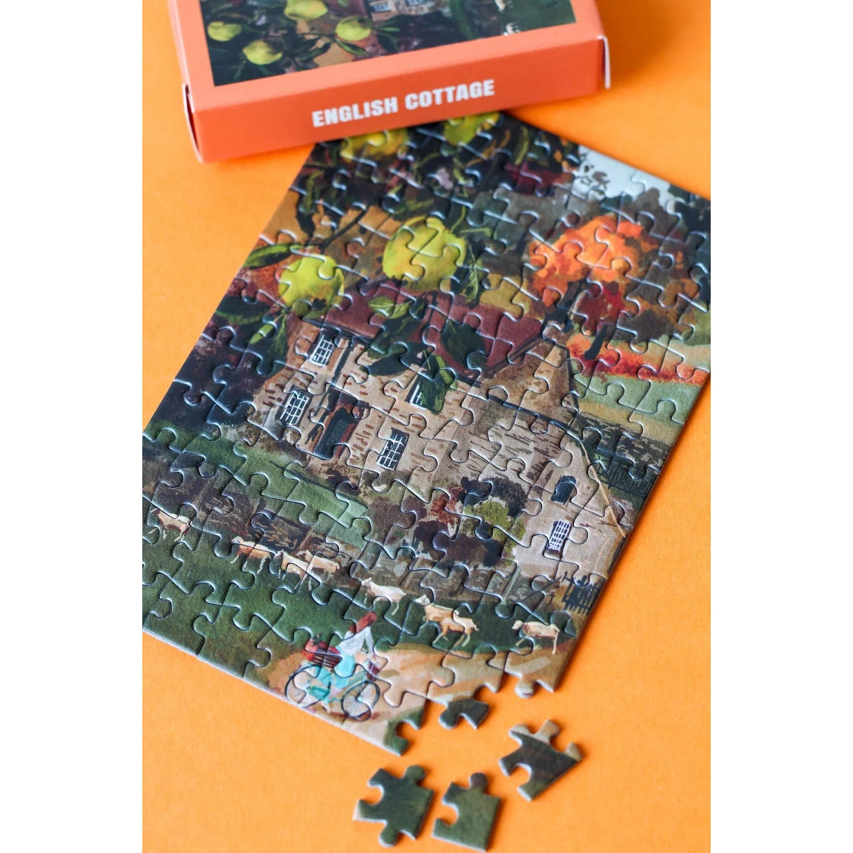 mini puzzle piecely english cottage campagne cosy