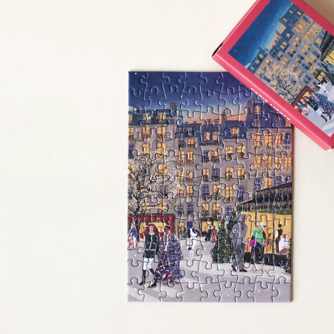 mini puzzle piecely paris lights yukiko noritake