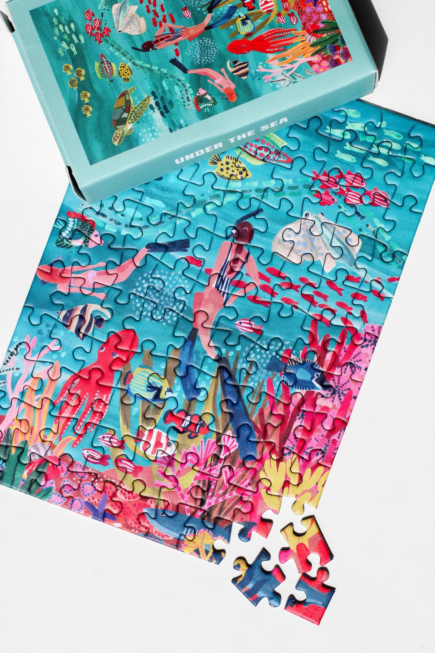 mini puzzle under the sea piecely