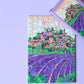 mini puzzle provence piecely 99 pièces sud france voyage lavande