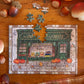 mini puzzle the shop around the corner caro from woodland