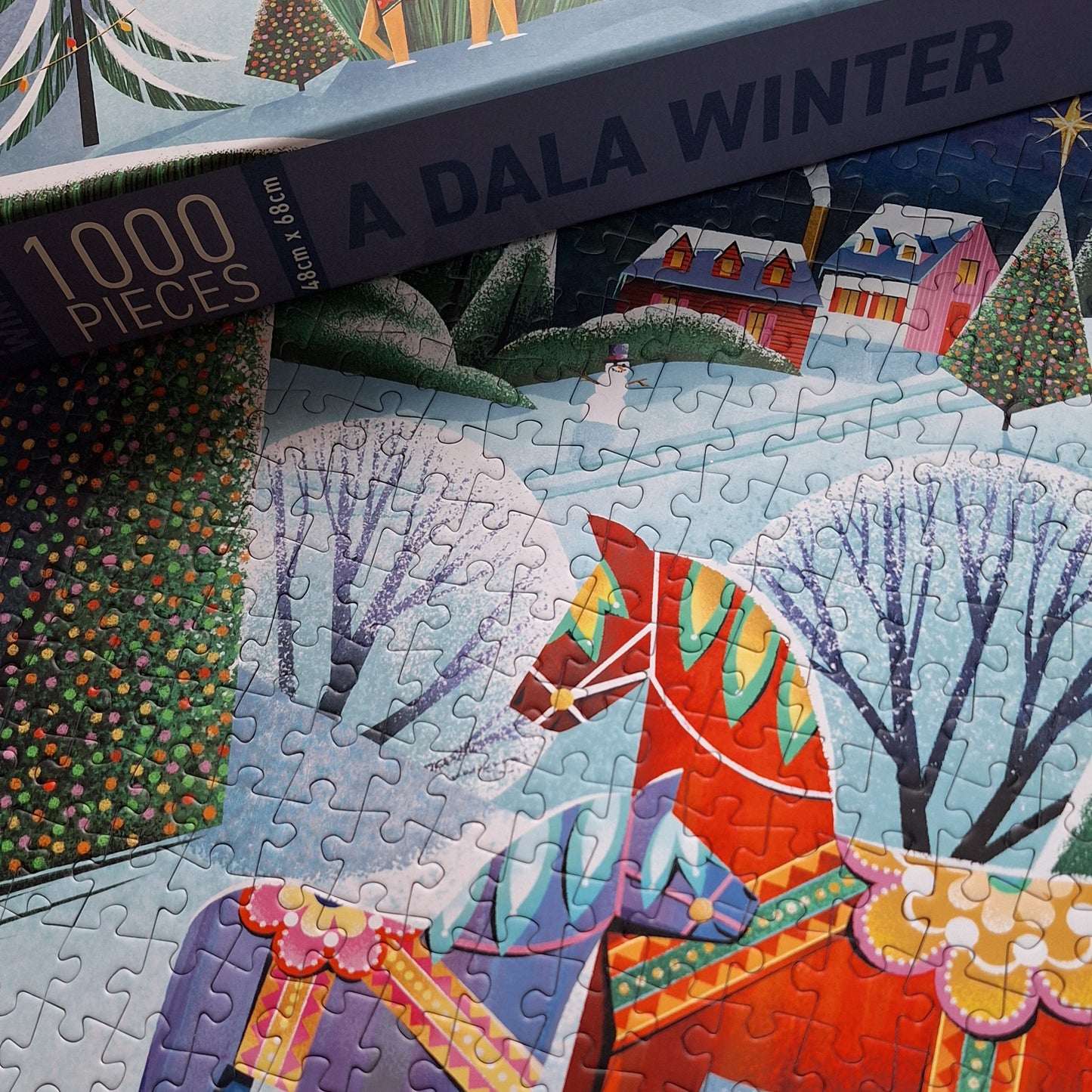 penny puzzle hiver noel dala winter 1000 pieces