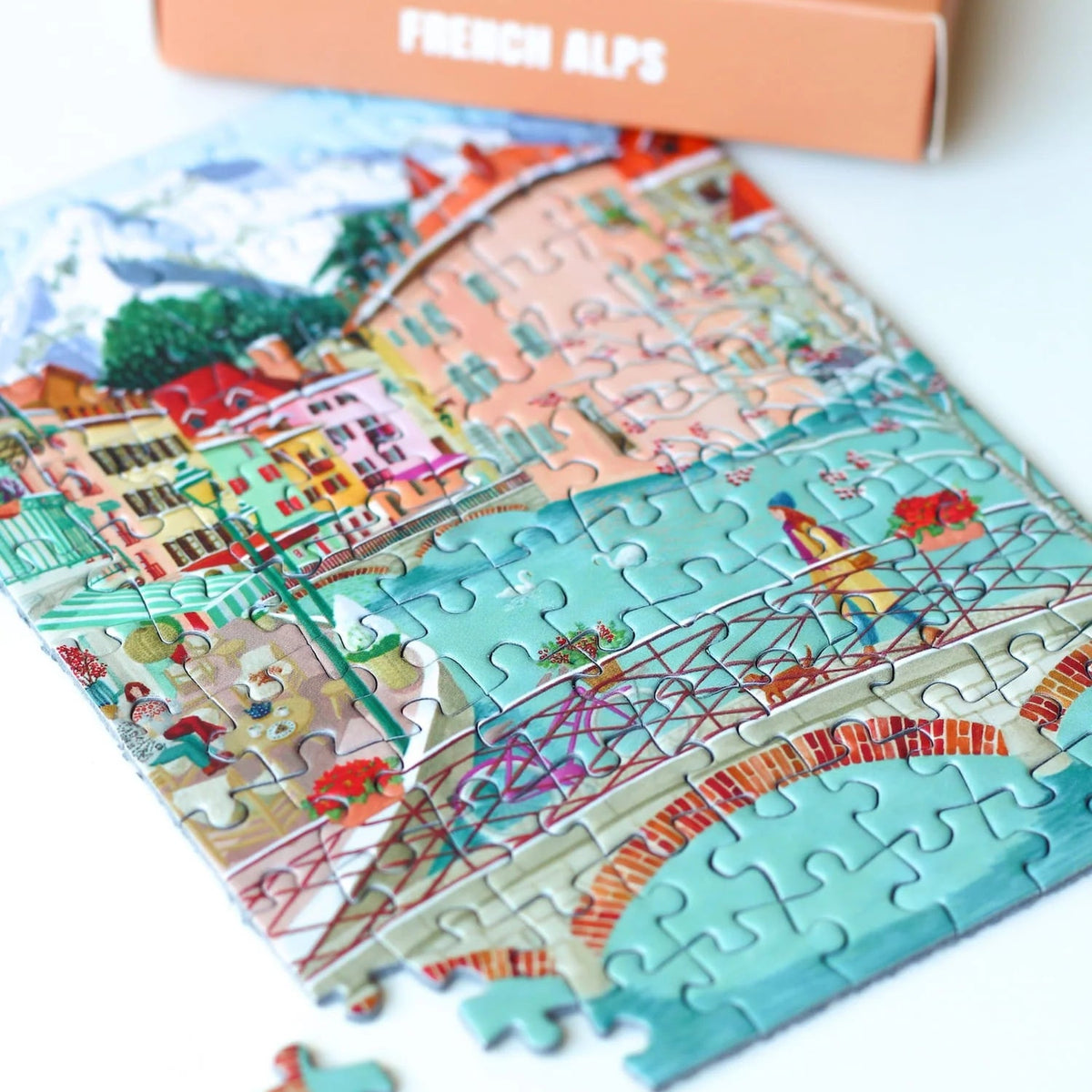 piecely mini puzzle french alps mélanie voituriez