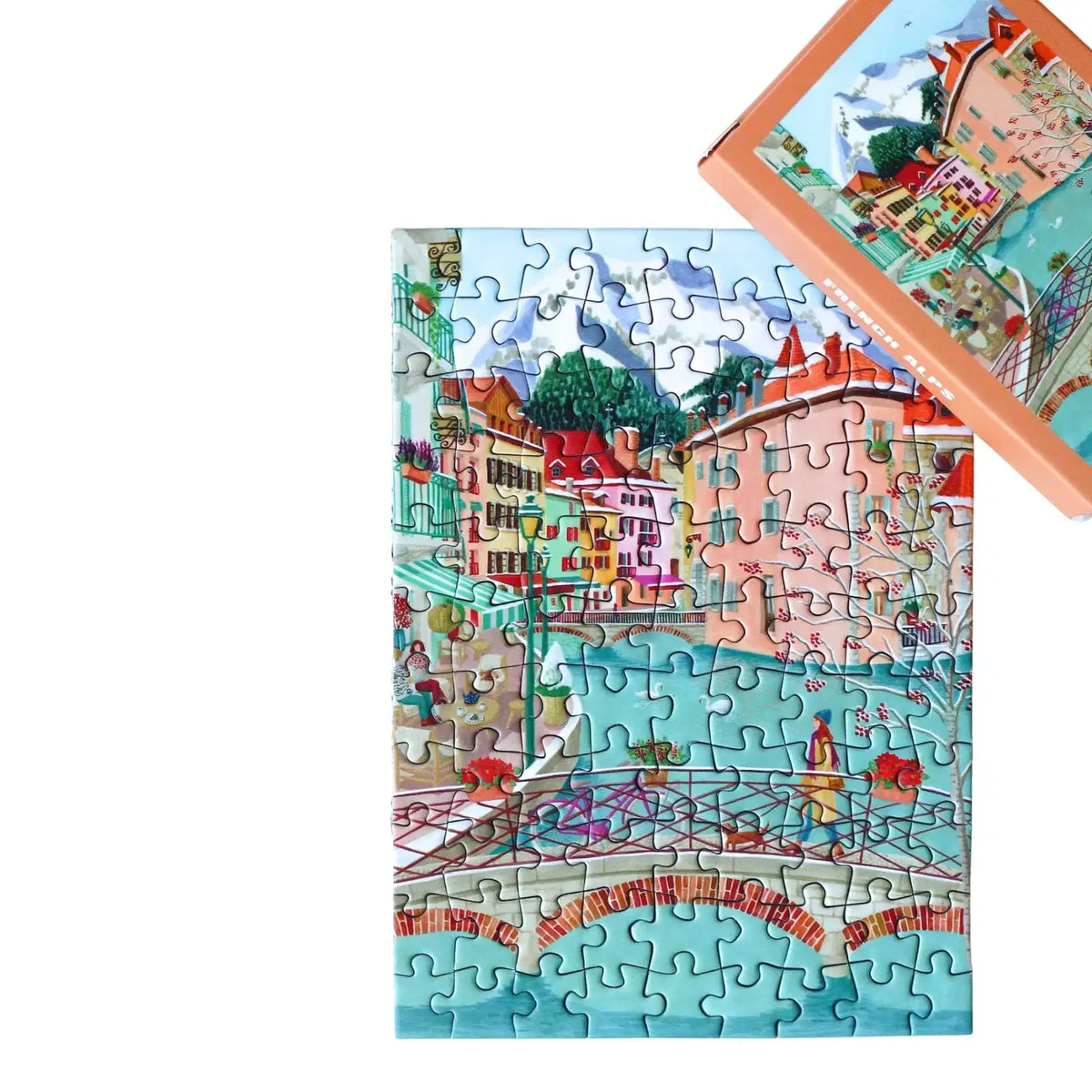 piecely mini puzzle french alps melanie voituriez alpes montagne
