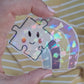 sticker arc en ciel puzzle