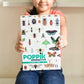 POPPIK Puzzle éducatif enfant affiche Les insectes