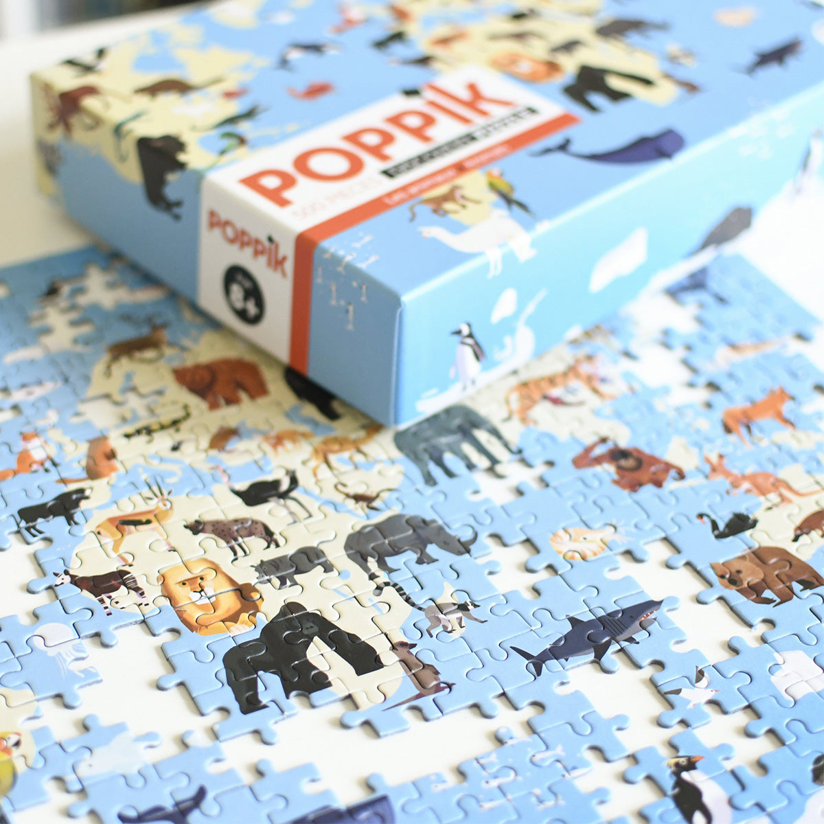 poppik puzzle animaux