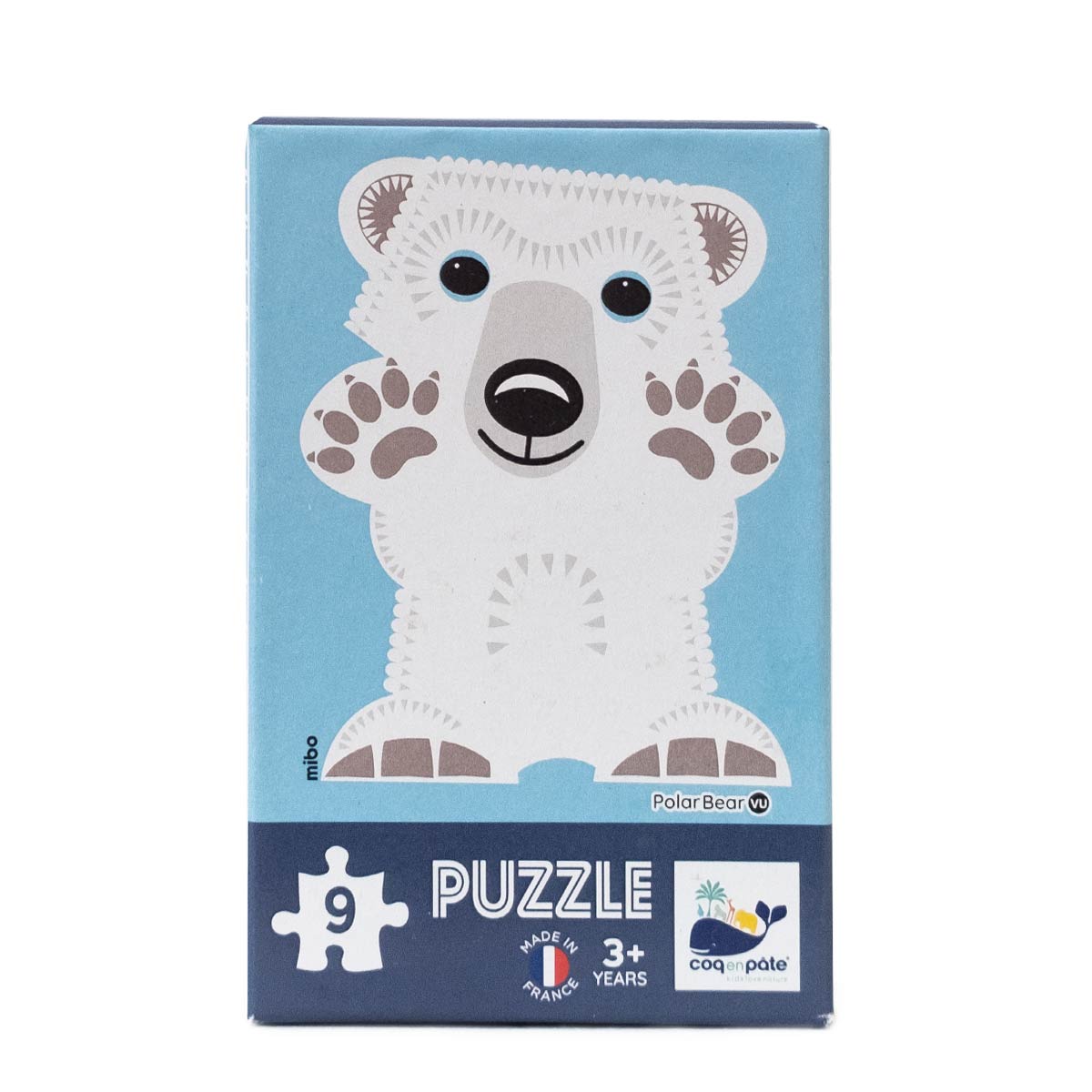 puzzle enfant ours polaire coq en pate