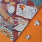puzzle noel hiver 500 pièces en attendant noel cherche et trouve pièce rapportée marie riem made in france