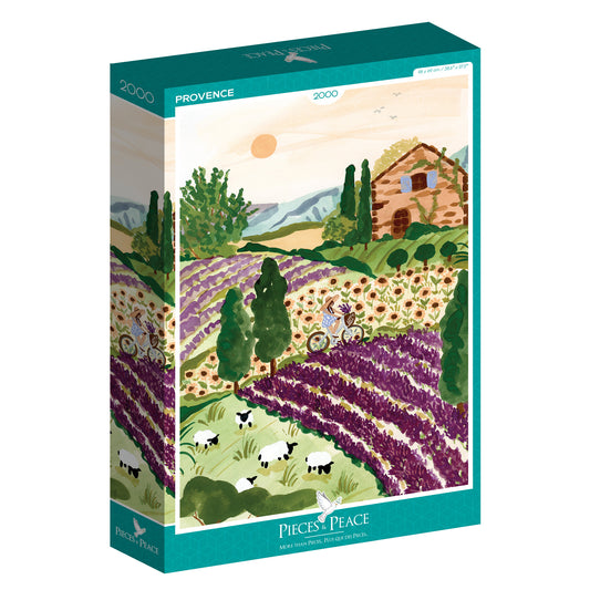 puzzle provence pieces and peace