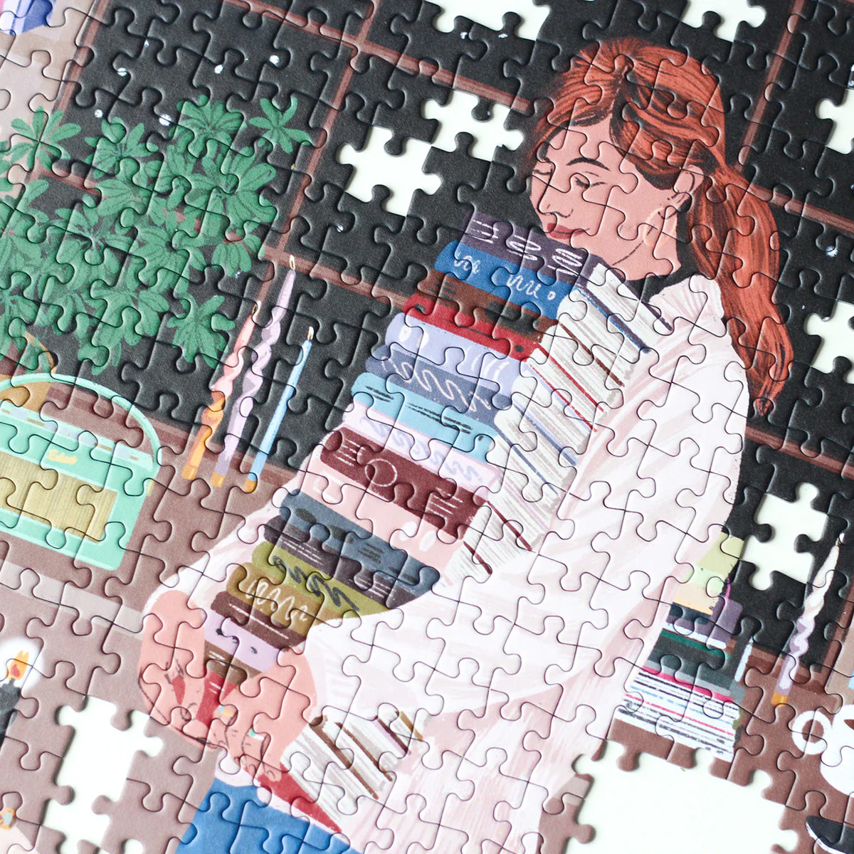 puzzle piecely reading room