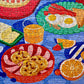 puzzle 1000 pièces breakfast lozo das puzzle kollektiv food