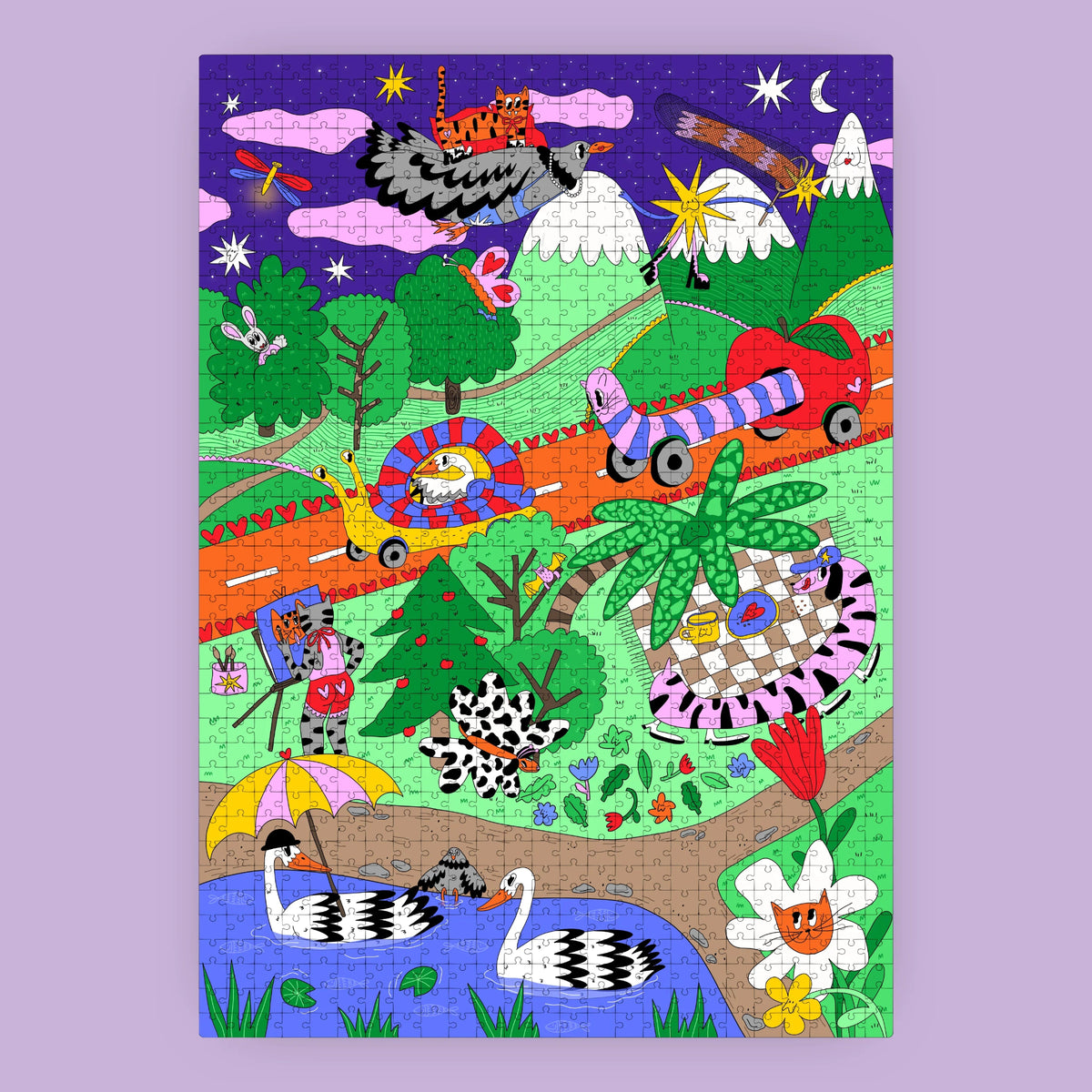 puzzle 1000 pieces das puzzle kollektiv 5 seconds later juani bengali