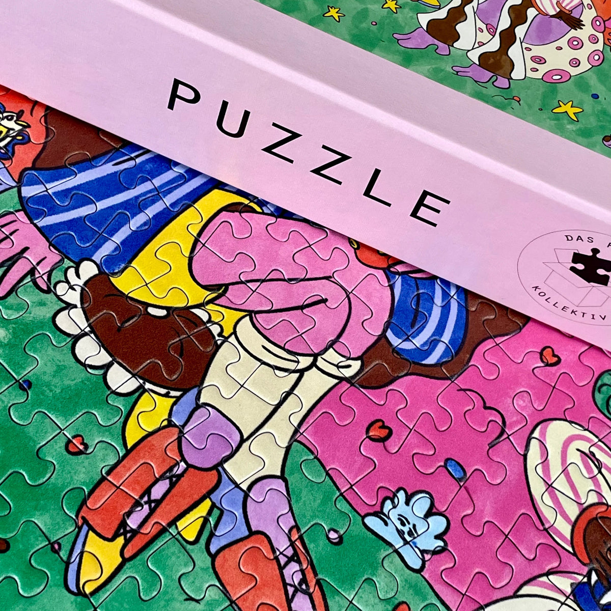 puzzle 1000 pièces das puzzle kollektiv Viktoria Mladenovski thé à l'heure de la mer