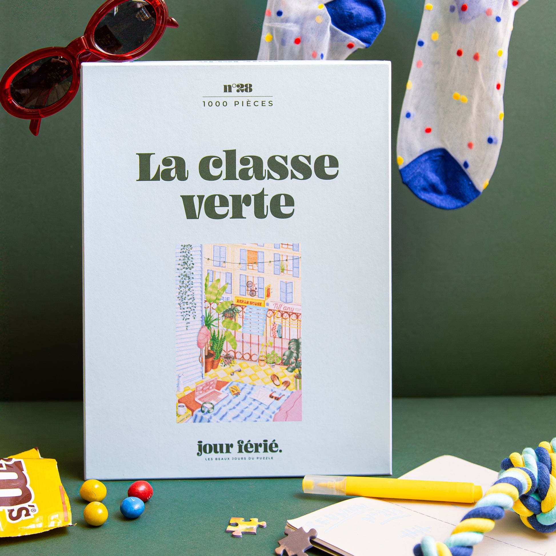 puzzle 1000 pieces jour ferie classe verte terrasse