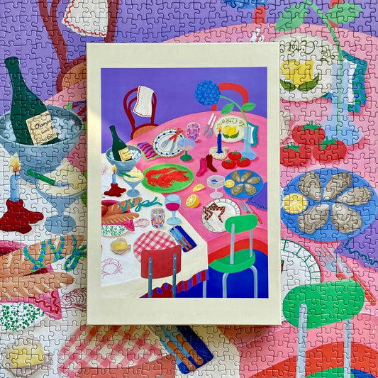 puzzle 1000 pièces le soir das puzzle kollektiv frauke schyroki