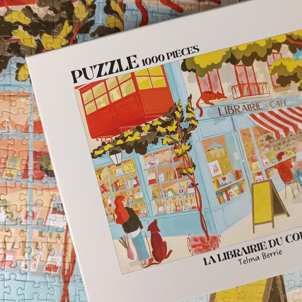 puzzle 1000 pieces librairie du coin aparte