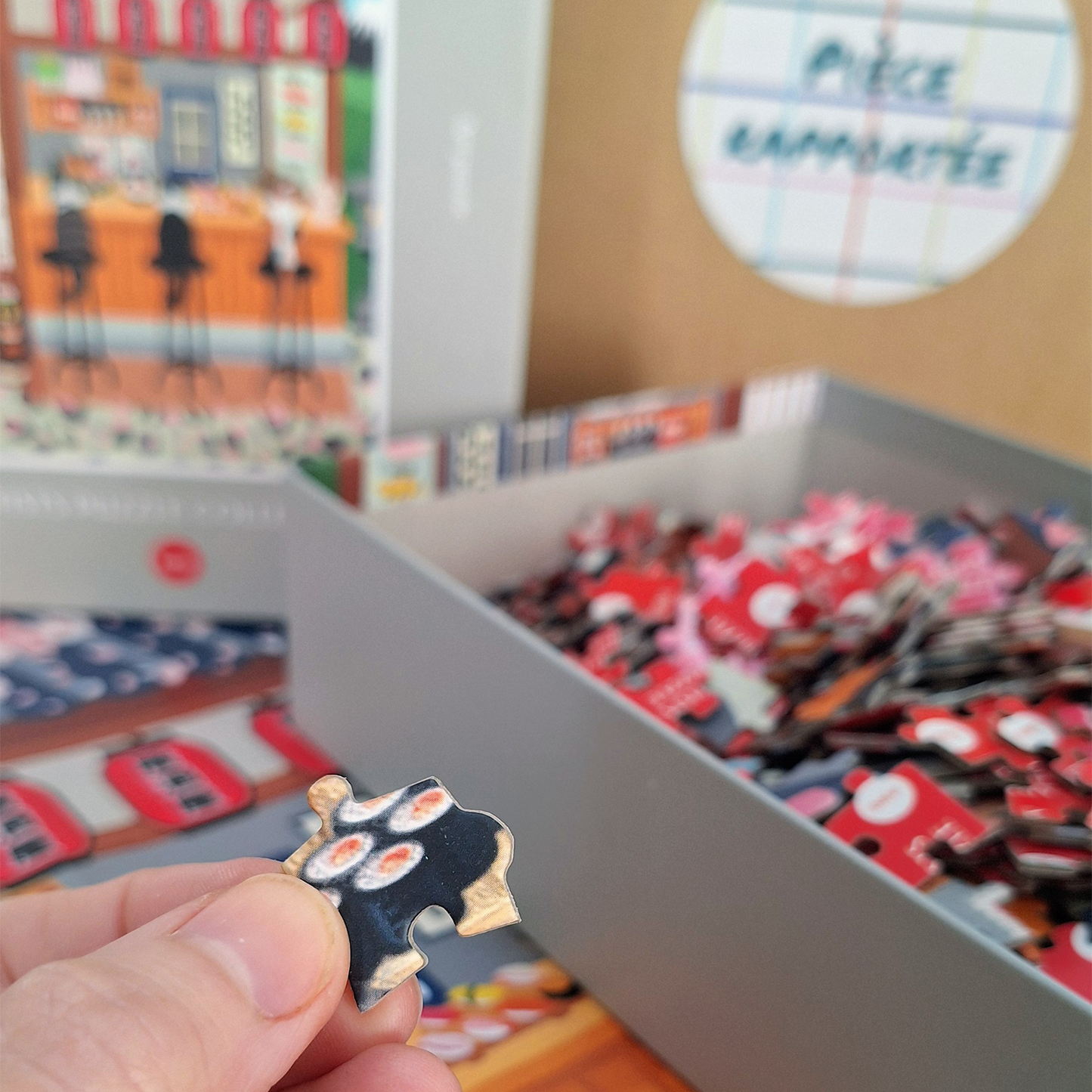 puzzle 1000 pièces sushi cats japon chat balvi