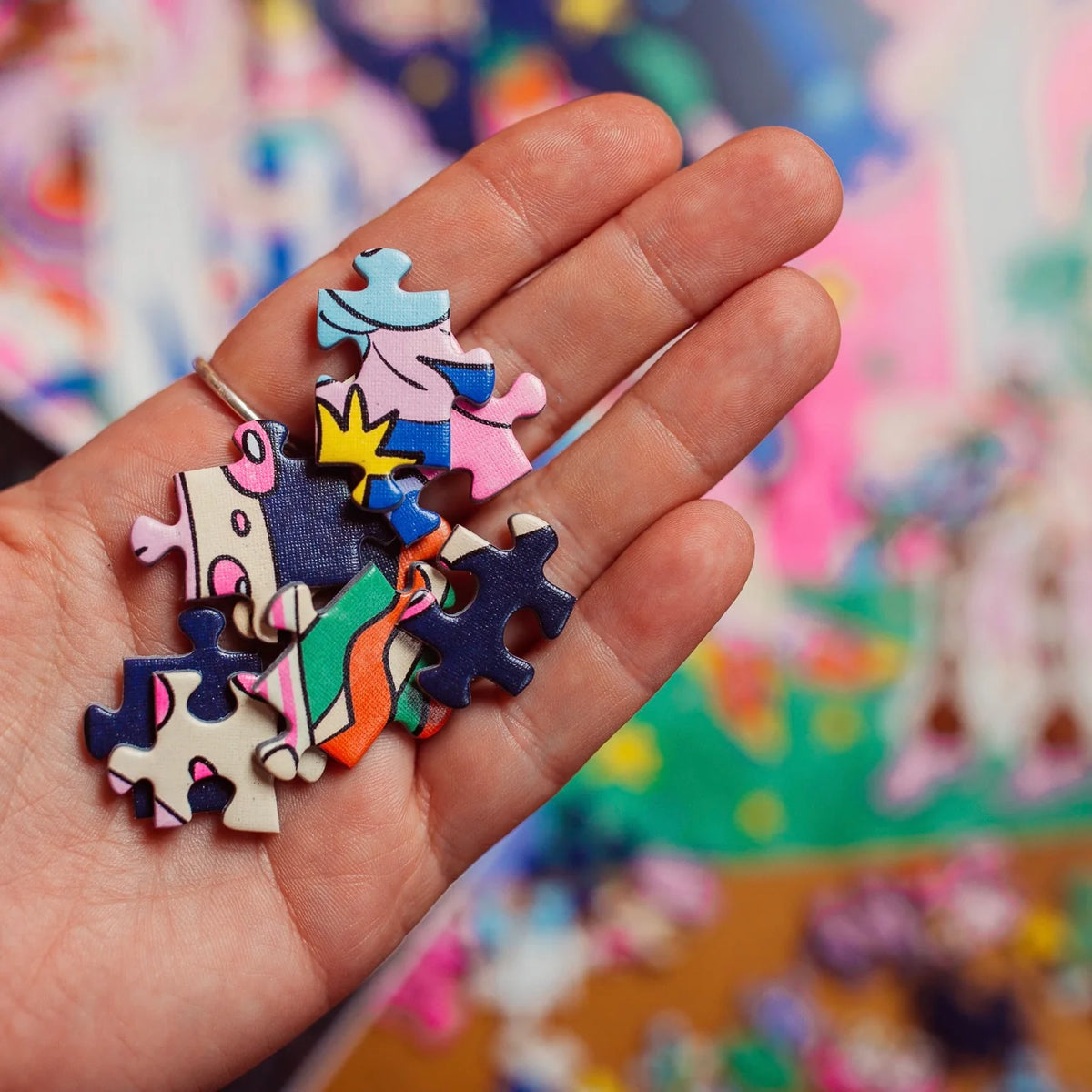puzzle 1000 pièces thé à l'heure de la mer das puzzle kollektiv Viktoria Mladenovski