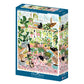 puzzle 500 pièces Chats Botanistes Pieces and peace sabina fenn