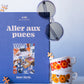 puzzle 500 pièces aller aux puces jour férié brocante vintage made in france