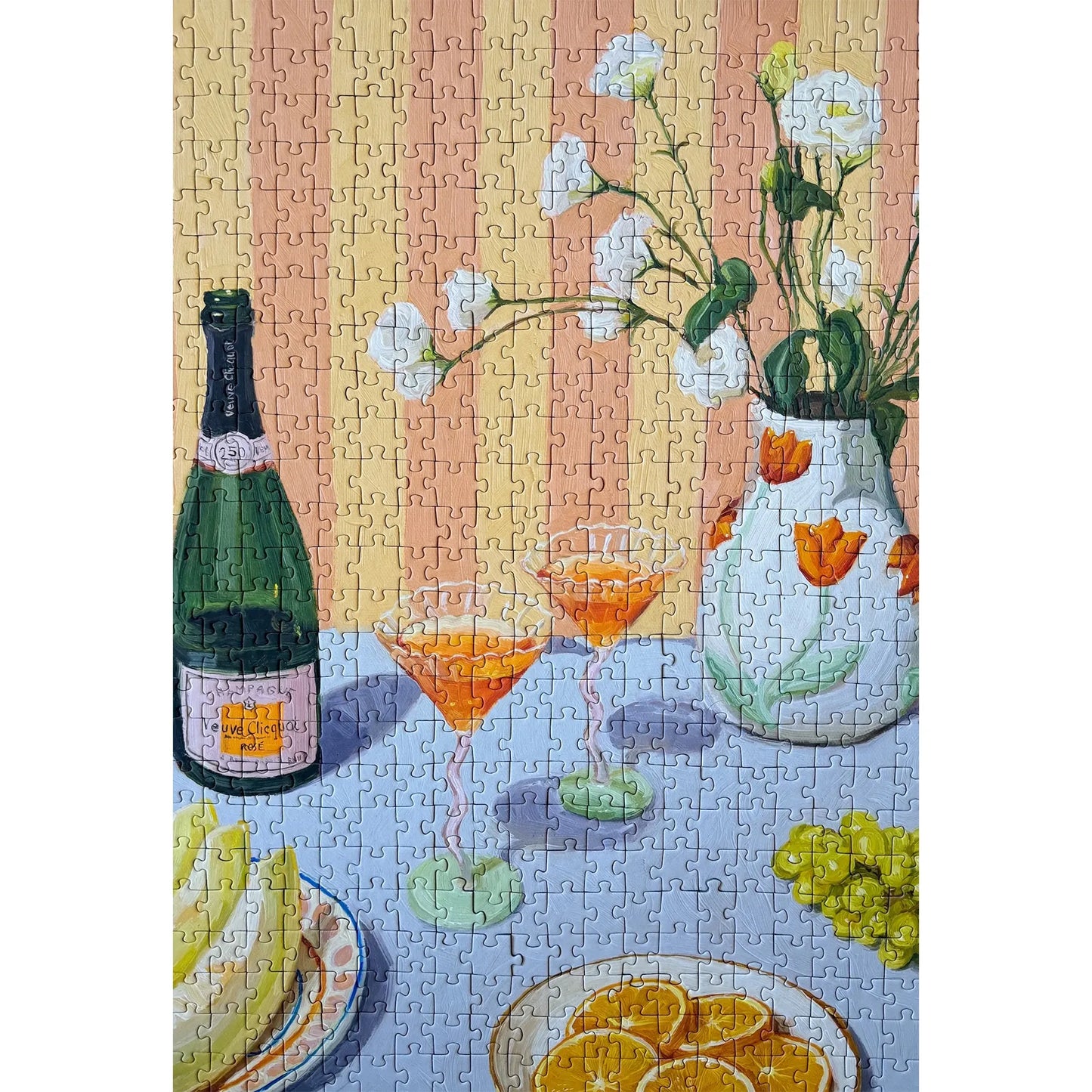 puzzle 500 pièces piecely coup de foudre au premier verre evalou love at first sip