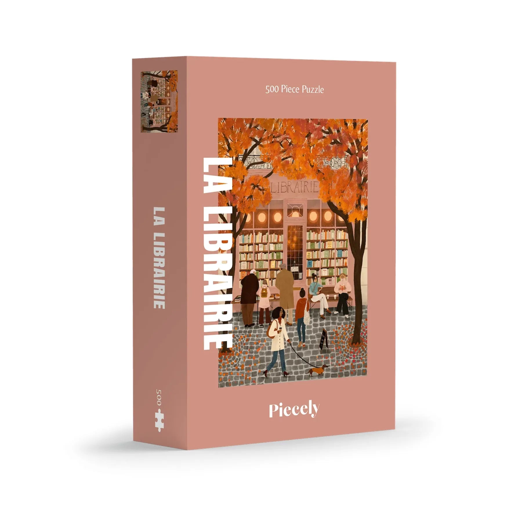 puzzle 500 pièces piecely librairie