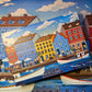 puzzle Nyhavn copenhague Penny puzzle Nicolle Lalonde 1000 pièces