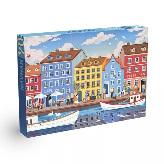 puzzle Nyhavn copenhague Penny puzzle Nicolle Lalonde