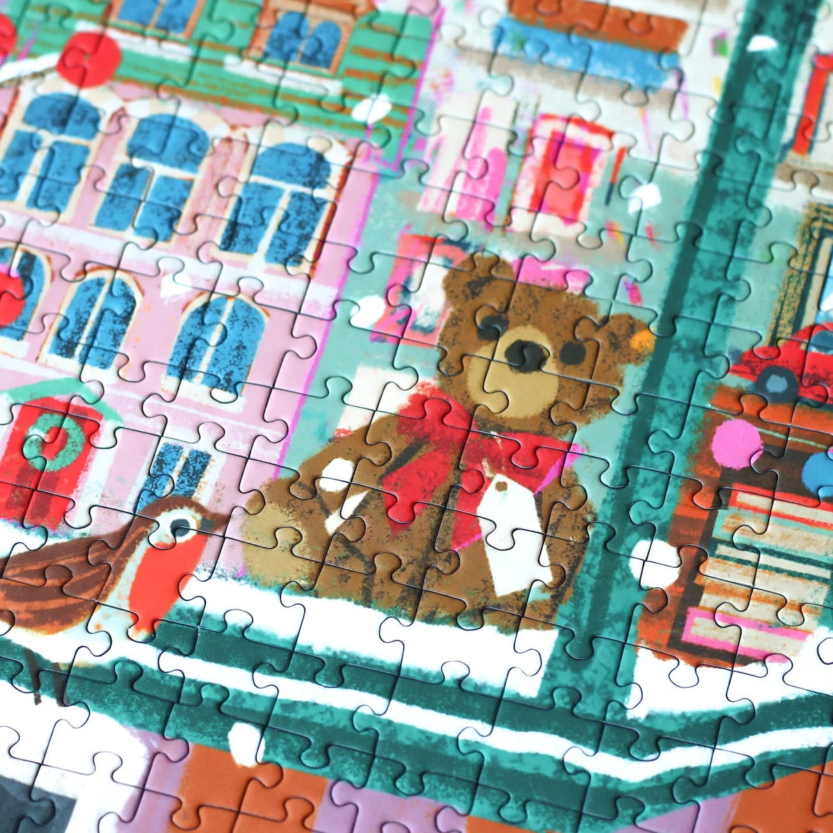 puzzle 1000 pièces noel piecely magasin jouet cadeau victoria ball