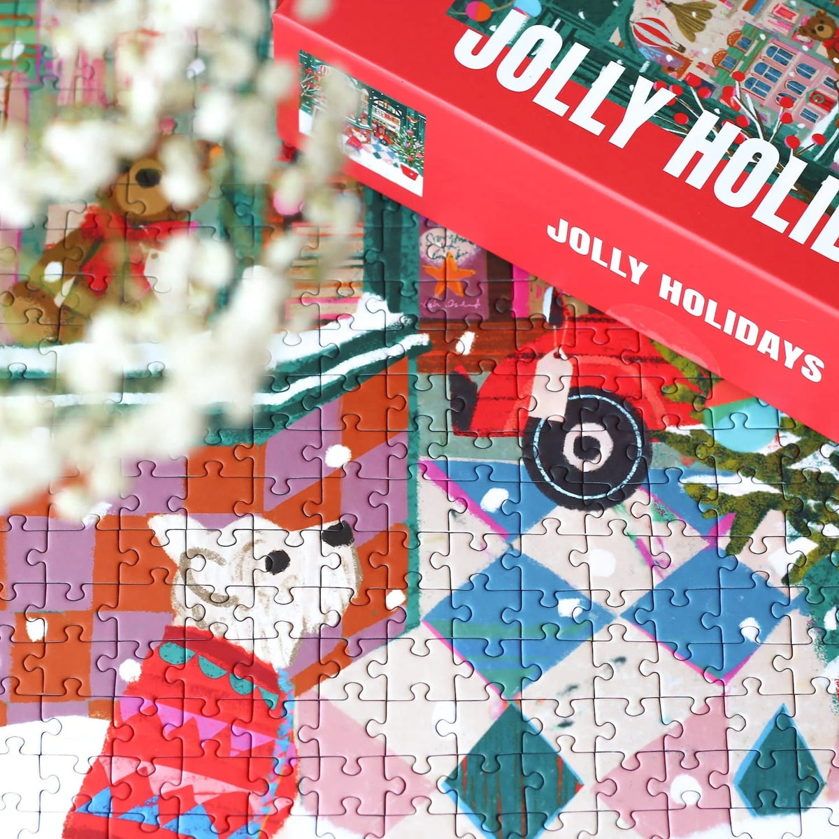 puzzle 1000 pièces noel piecely magasin jouet victoria ball