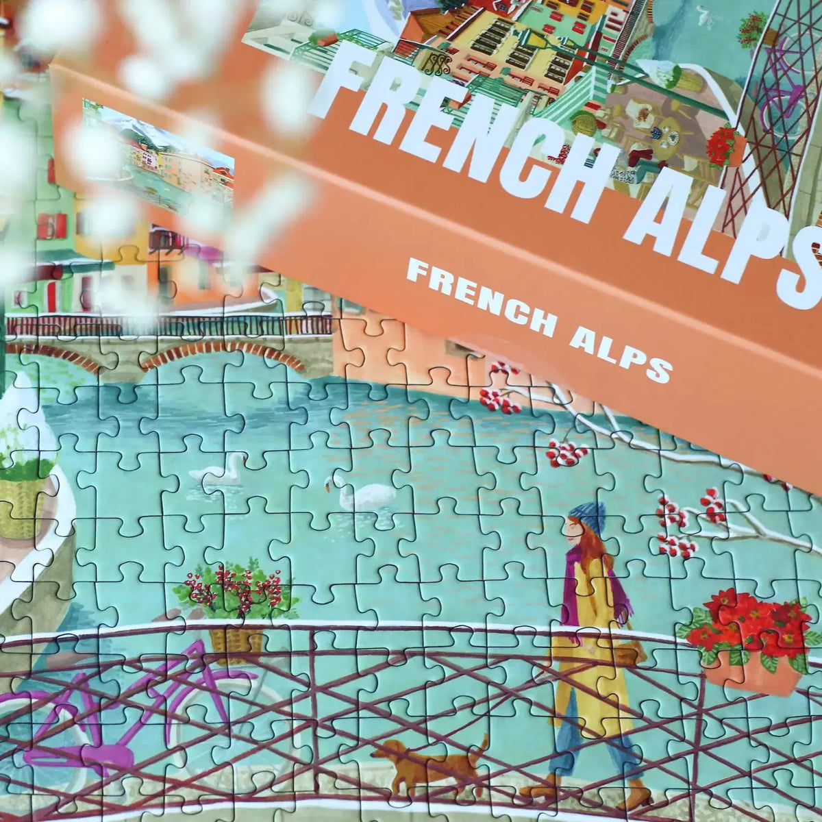 puzzle French Alps 500 pièces piecely mélanie voituriez