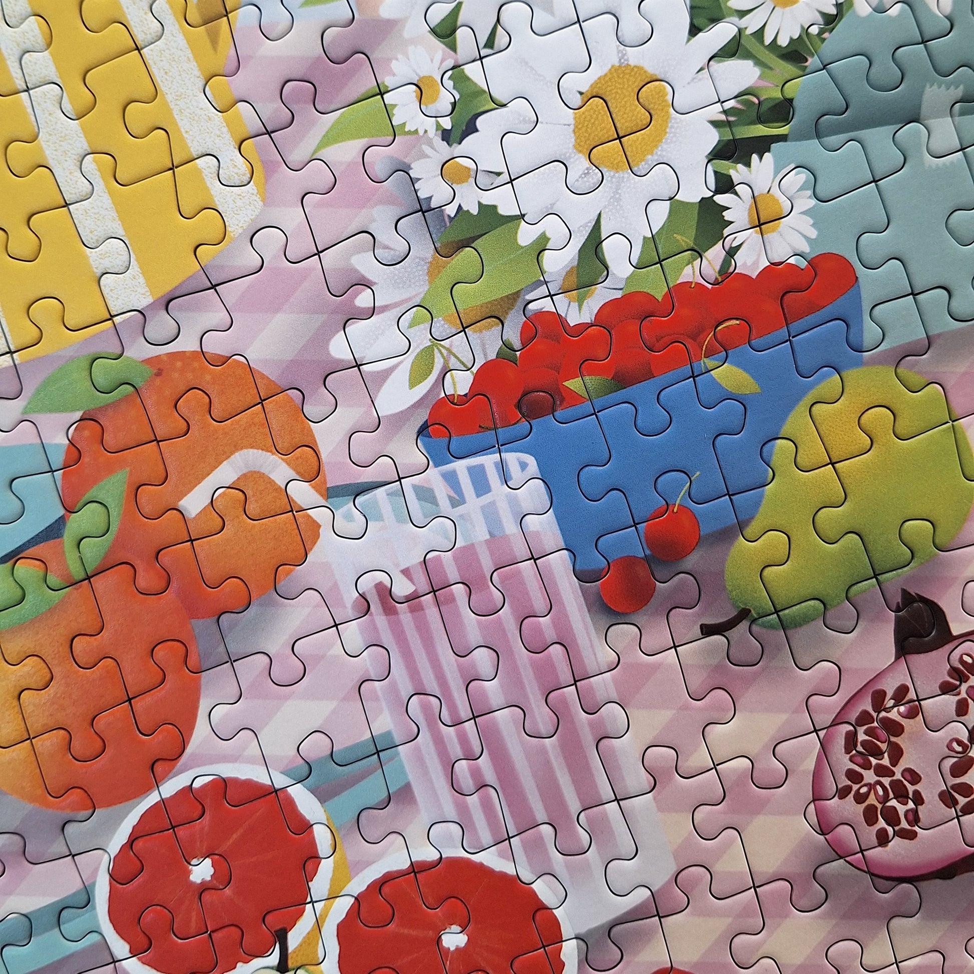 puzzle brunch du dimanche soleon pièce rapportée 500 pièces food made in france