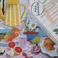 puzzle brunch du dimanche soleon pièce rapportée 500 pièces illustratrice food made in france
