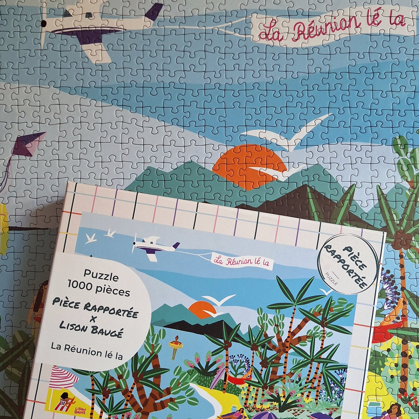 Puzzle 1000 pièces La Réunion lé la