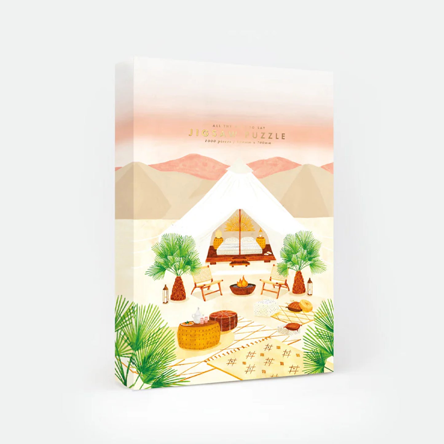 Puzzle 1000 pièces Glamping