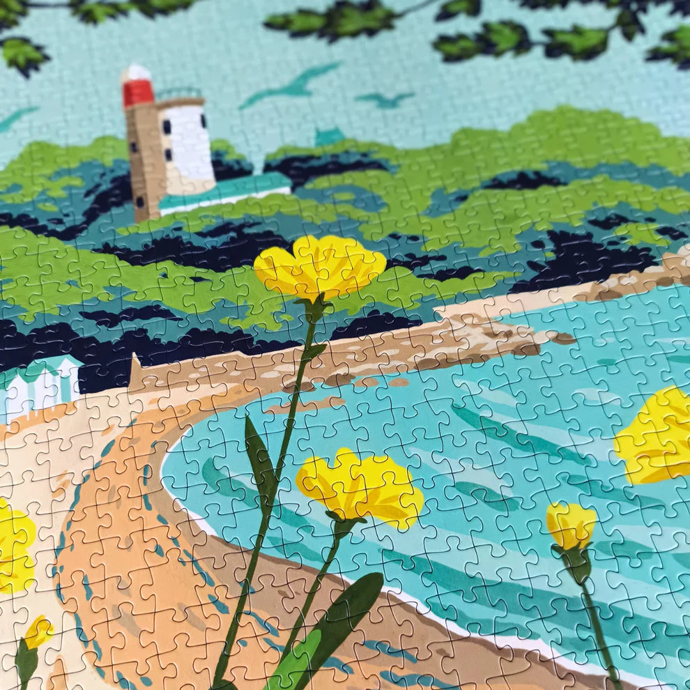 puzzle aparté noirmoutier anse rouge 1000 pièces paola hirou