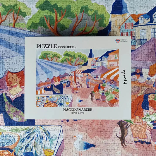 puzzle aparté place du marché telma berrie 1000 pièces