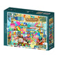 puzzle boutique souvenir plage piece and peace cynthia frenette 1000 pièces