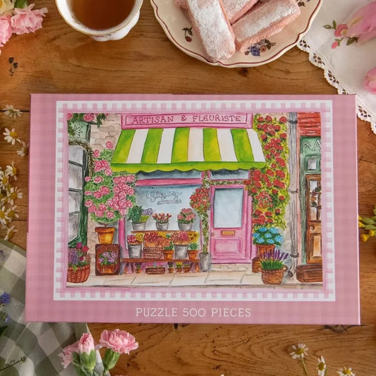 puzzle caro from woodland Fleuriste 500 pieces
