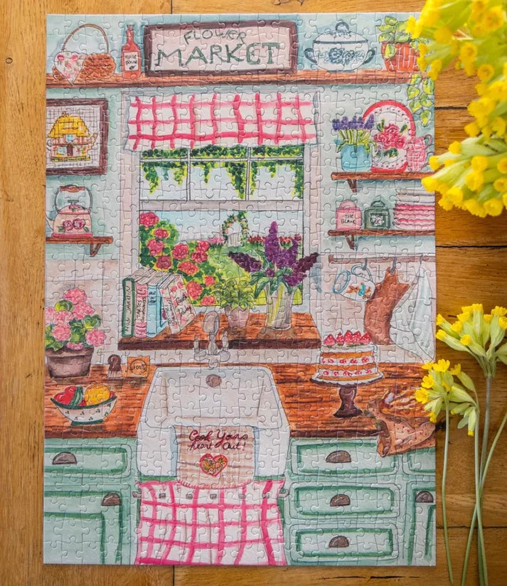 puzzle caro from woodland cuisine de printemps 500 pièces saison