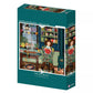 puzzle carré 1000 pièces sewing and reading couture et lecture pieces and peace