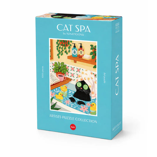 puzzle cat spa balvi 1000 pieces art puzzle