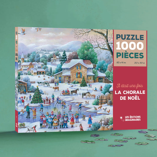 puzzle chorale de noel les editions imaginaires 1000 pieces