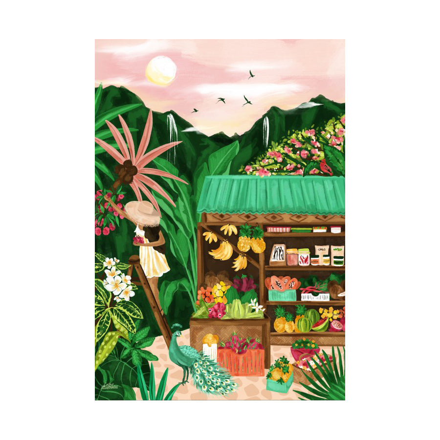 puzzle coco mangue passion cathie illustrates pieces and peace 1000 pieces