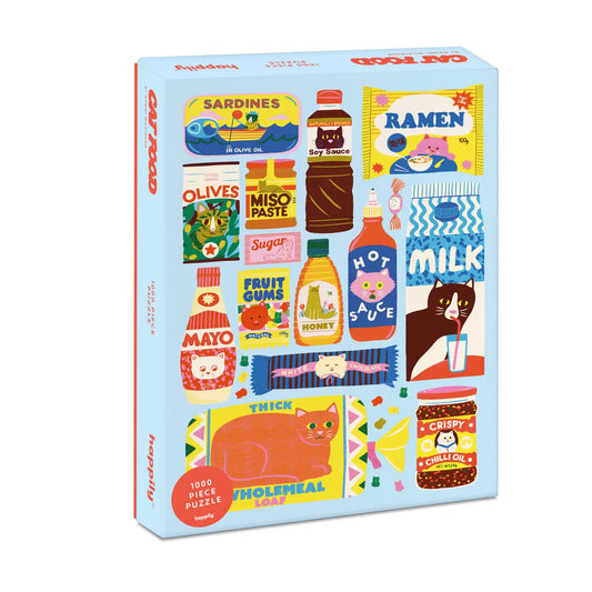puzzle happily cat food ramen 1000 pièces