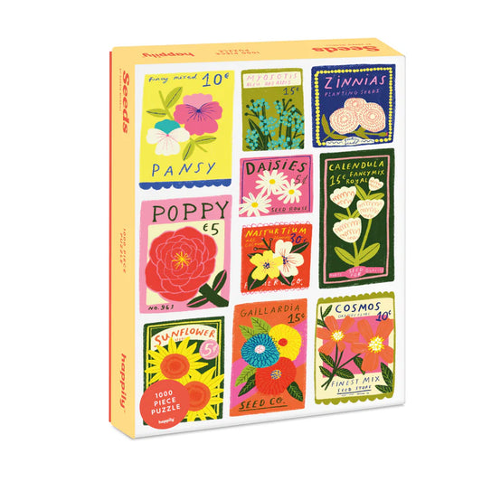 puzzle happily seeds graines plante fleur 1000 pieces